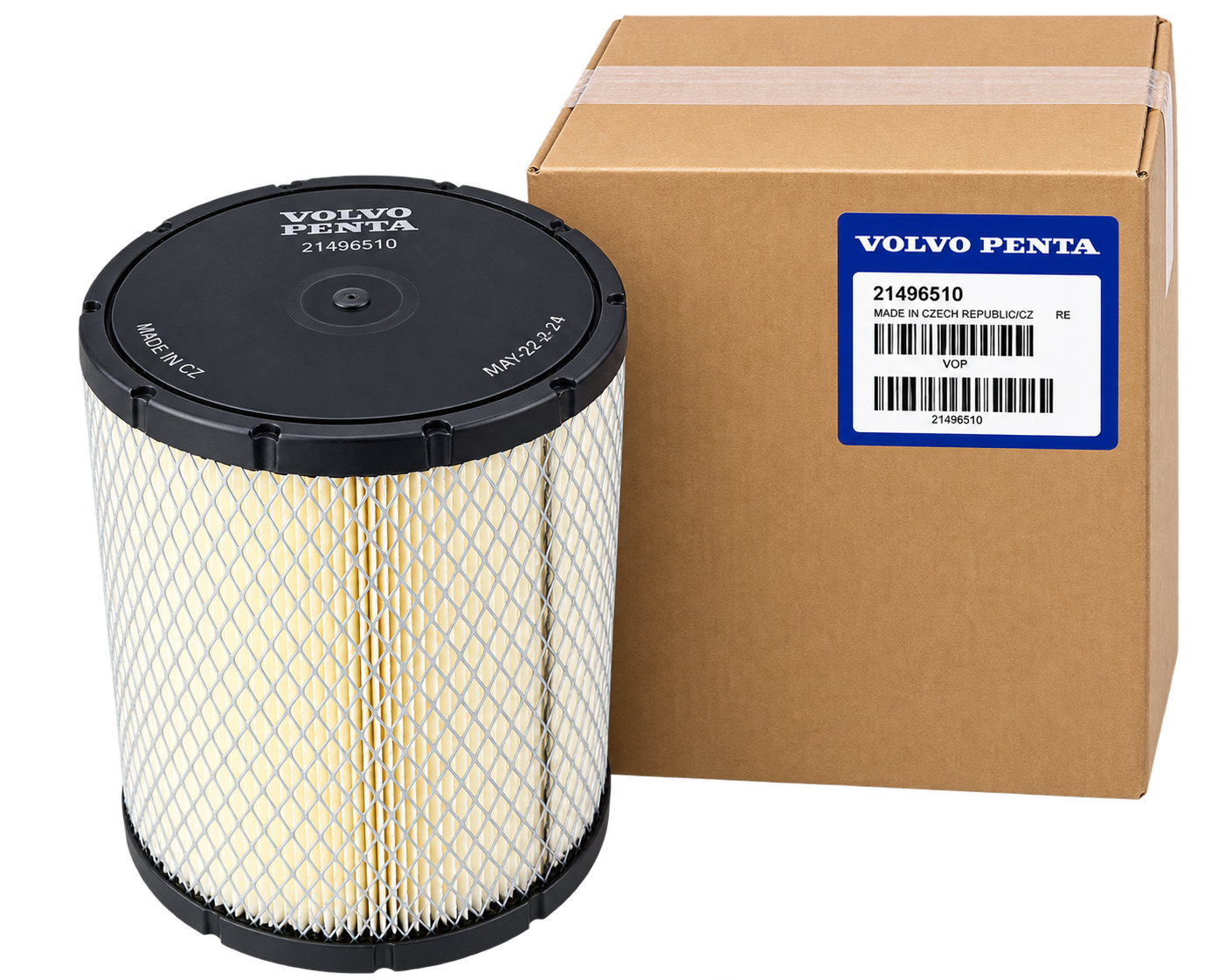 Volvo Penta Air Filter – D8/D11 | OEM Part #21496510