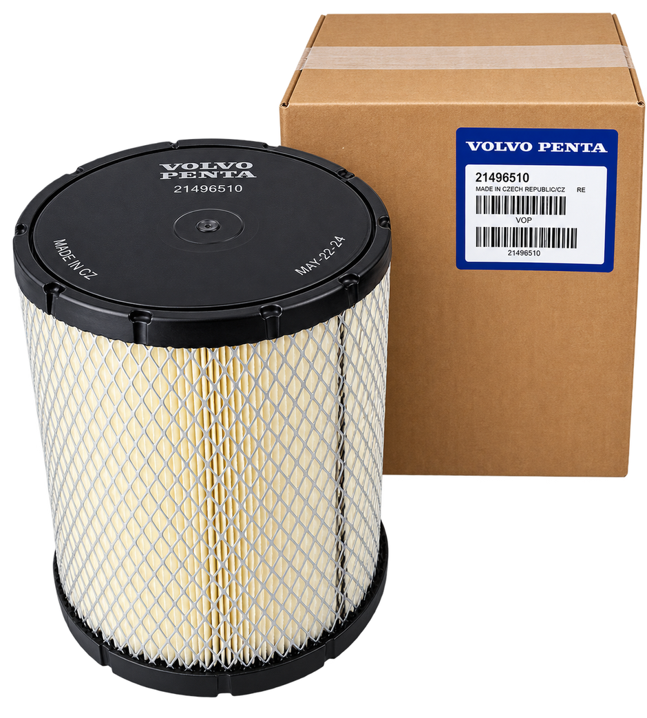 Volvo Penta Air Filter – D8/D11 | OEM Part #21496510